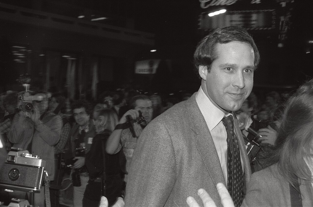 Amazing Historical Photo of Chevy Chase on 12/10/1980 