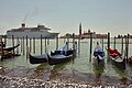 Nave da crociera Costa Classica in entrata nel bacino di San Marco