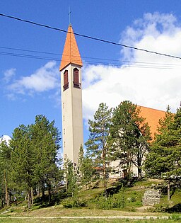 Enontekis kyrka i juni 2007