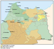 Восточное Марокко Зенати map.PNG