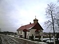 Endžeļu vecticībnieku lūgšanu nams 2012. gadā. 2010. gadā stipras vētras laikā nogāzās visi augstie koki, bet lūgšanu nams nebija bojāts.