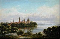 A summer day at Castle Gripsholm (1869)