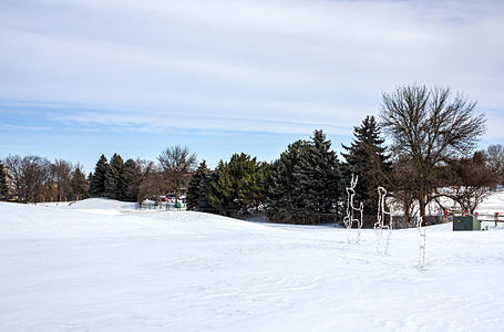 Fields, Frankenmuth, Michigan, 2015-01-11