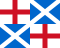 Drapeau du Commonwealth (1651-1658)