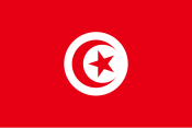Drapeau de la Tunisie depuis 1999