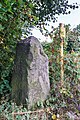 Sächsisch-Preußischer Grenzstein: Pilar Nr. 154 sowie 11 Läufersteine