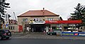 Tankstelle, Werkstatt und Wohnhaus