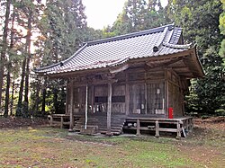 安福河伯神社拝殿