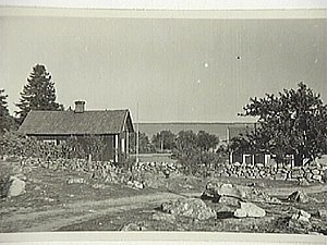 Horsvik med manbyggnad 1910.