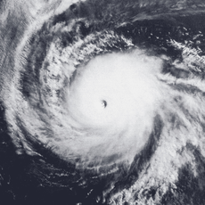 Satellite Image of Hurricane Ava