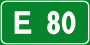 Italian traffic signs - strada europea 80.svg