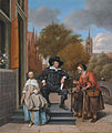 Borgermesteren i Delft med sin datter (1654)