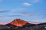 日出時的富士山劍鋒