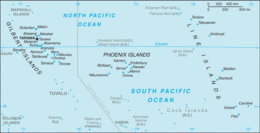 Kiribati - Mappa