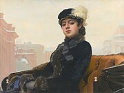 Անծանոթուհին, 1883