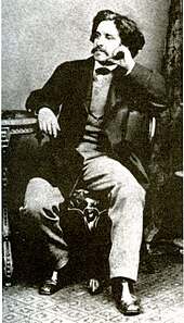 Paul Lafargue, author of book critical of work titled: The Right to Be Lazy Lafargue 1871.jpg