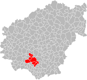 Localisation de Communauté de communes du canton de Beynat