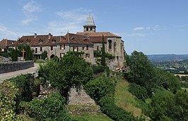 Gezicht op Loubressac