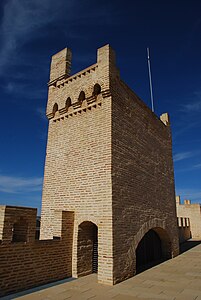 Torre del homenaje.