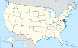 Maryland – Localizzazione