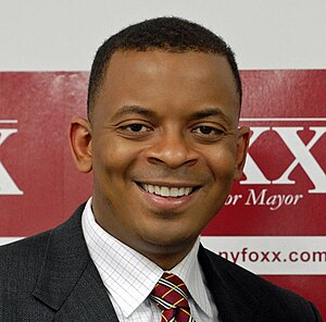 English: Anthony Foxx, Democrat, mayor of Char...
