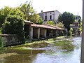 Une partie des lavoirs sur la Boëme.