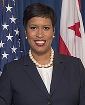 Muriel Bowser, D.C.'s mayor, took office in 2015. Muriel Bowser official photo.jpg