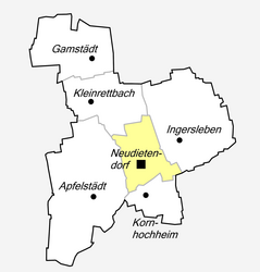 Neudietendorf – Mappa