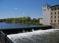 Small waterfall and mill in Northfield