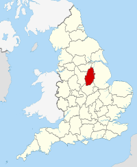Nottinghamshire within England