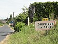 Entrée d'Ourville-en-Caux.