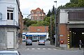 Dieudonnéstraat (rechts de afgebroken busgarage; daarnaast staat het oude tramstation)