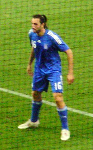 Sotirios Kyrgiakos Greece vs moldova