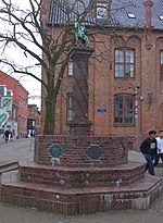 Statue équestre de Peder Bodilsen, Næstved