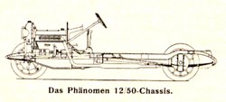 Chassis Phänomen 12/50 von 1924