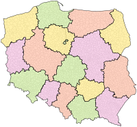Wersja mapy z 18 lipca 1998 roku w kształcie uchwalonym przez Sejm