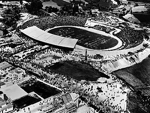 Einweihung des Antas-Stadions am 28. Mai 1952