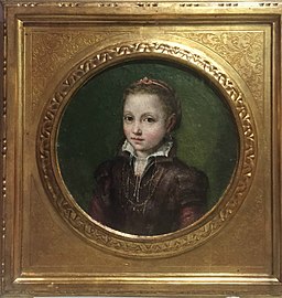 Europa Anguissola Lucia Anguissola ahizpak margotua, 1556