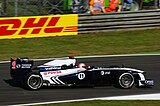 Photo de la Williams FW33 de Rubens Barrichello