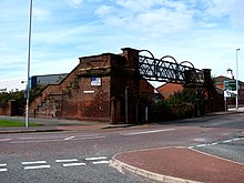 Railway Footbridge, Rendel Street, Birkenhead - geograph.org.uk - 1433400.jpg