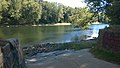 Looking across the Merrimack River to Litchfield from the boat launch