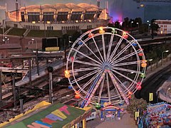 Grande roue de Lyon.