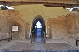 Porta e restauruar e qytetit kananit të Ashkelonit, Ashkelon, Izrael (2014)