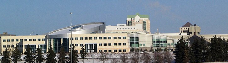 Édifice Riddell, nouveau campus de l'Université de Régina