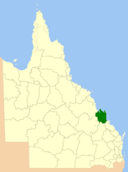 Regione di Rockhampton – Mappa