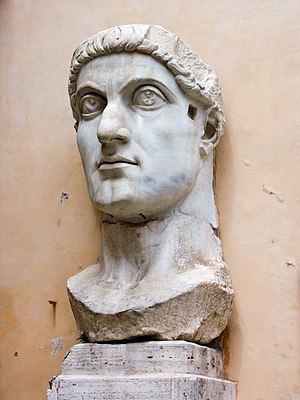 Statue de Constantin Ier, Musée du Capitole, Rome