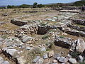 Algunos de los restos minoicos de Palaikastro.