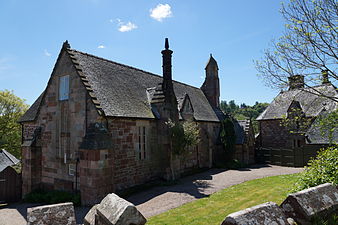 File:School house and schoolmaster's house, Llanyblodwell 84.JPG