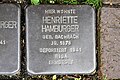 Stolperstein für Henriette Hamburger