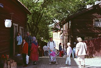 Bageriet och Keramikverkstaden.